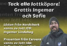 Vinnare i lotteriet 17/10