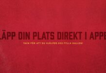 Kan du inte gå? Släpp din plats i appen!