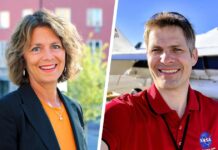 Årets alumner 2026: Maria Frisk, generalsekreterare för Bris, och Jonas Jonsson, drönarexpert på NASA