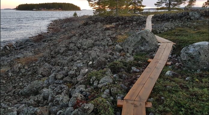 Gläntjättens stig – en ny vandringsled på Sandängesstranden