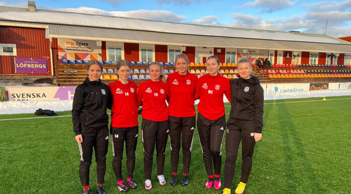 Sju PIF DFF-tjejer tar plats i länslaget i Cup Kommunal
