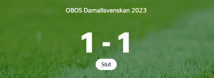 Oavgjort i premiären