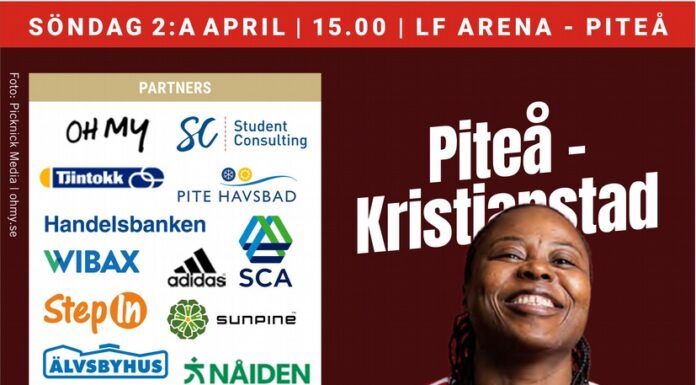 Hemmapremiär för Piteå Dam i Obos Damallsvenskan