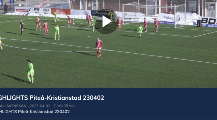 Highlights från matchen mot Kristianstad