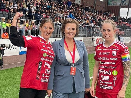 Fotbollsfest i Boden!