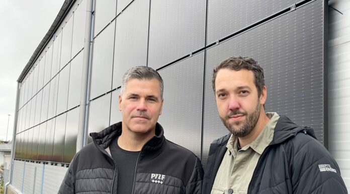 PiteEnergi utvecklar solcellsvägg tillsammans med Piteå Näringsfastigheter