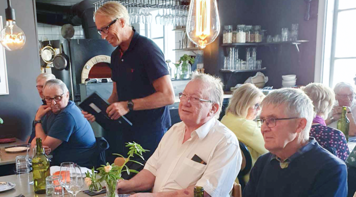 Seniorklubben på PiteEnergi samlades på Pensionatet