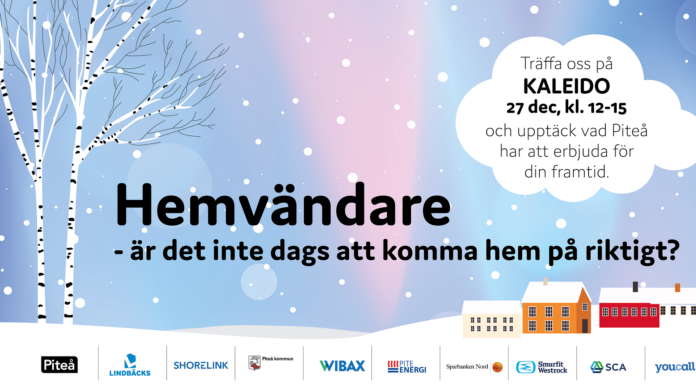 Piteå lockar hemvändare med framtidsmöjligheter