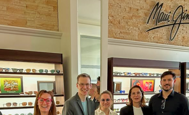 Åströms Optik på studiebesök hos Maui Jim-fabriken i Braunschweig