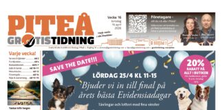 Piteå Gratistidning (vecka 16, 2026)