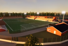 Framtidens LF Arena växer fram – framkomligheten kring arenan påverkas tillfälligt