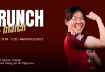 Brunch + Match – Starta matchdagen med oss den 13 juni
