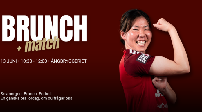 Brunch + Match – Starta matchdagen med oss den 13 juni