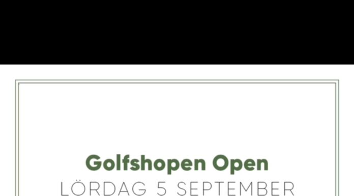 Nu på lördag 5/9 spelar vi Golfshopen Open Sista anmälan är torsdag 3/9 kl. 12….