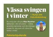 Vässa svingen i vinter – och nyttja ditt friskvårdsbidrag!
Vintern är ett per…