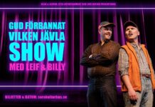 Bröderna Öhman flyttar in med sin show på Sara kulturhus i februari 2025