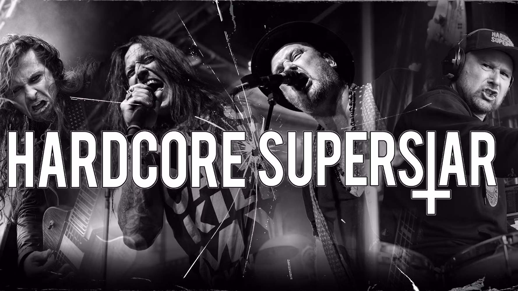 Hardcore Superstar till Sara kulturhus med support av Blister Brigade