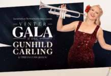 Gunhild Carling är först ut när Sara kulturhus och The Wood Hotel by Elite presenterar årets Vintergala