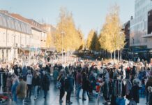 Förväntat rekordår på årets Centrumloppis i Umeå