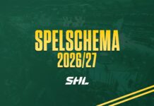 Spelschemat för SHL 2026/27 är här – Björklöven inleder i Avicii Arena