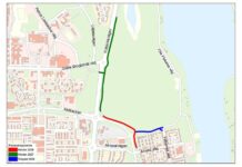 Nu öppnar gång- och cykelvägen längs Tomtebovägen