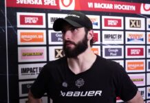 Phil Di Giuseppe efter segern mot Frölunda | Björklöven